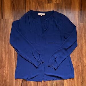 LOFT Royal Blue Women's Blouse